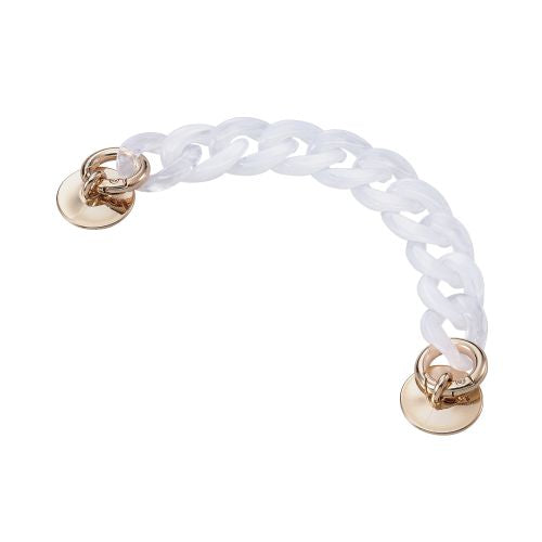 Elecom P-STKHCHSCR Key Ring Hanger Chain Flat (Clear)