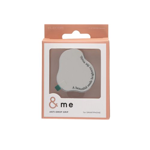 Elecom P-STRFMRCSV Smartphone Grip Mirror (Cloud)