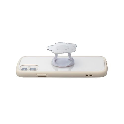 Elecom P-STRFMRFSV Smartphone Grip Mirror (Flower)
