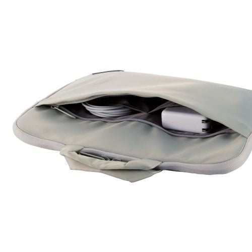 Elecom BM-OF07GY2 14-inch PC Inner Bag with Shoulder Strap (Light Grey)