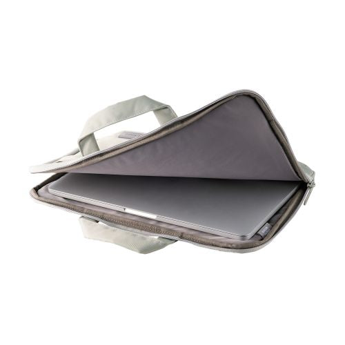 Elecom BM-OF07GY2 14-inch PC Inner Bag with Shoulder Strap (Light Grey)