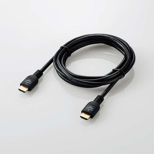 Elecom DH-HDPS14E20BK2 Premium High Speed HDMI Cable Ver2 2M