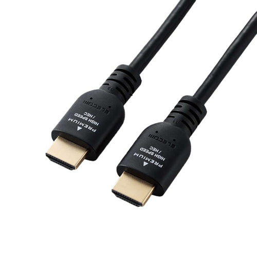 Elecom DH-HDPS14E50BK2 Premium High Speed HDMI Cable Ver 2.0 (5M)