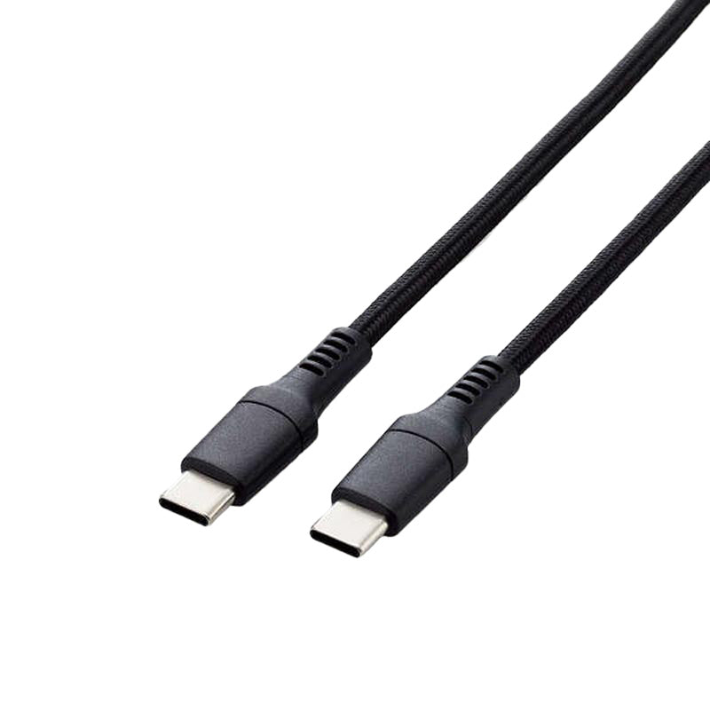Elecom MPA-CC5PS20BK USB C To USB C Cable PD 100W 2M