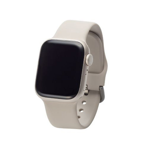 Elecom AW-41BDSCWH 38mm-41mm for Apple Watch Band Silicone (White)