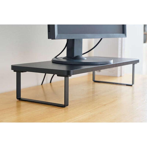 Elecom PCA-DPSW5925BK Monitor Stand 12Cm Height (Black)