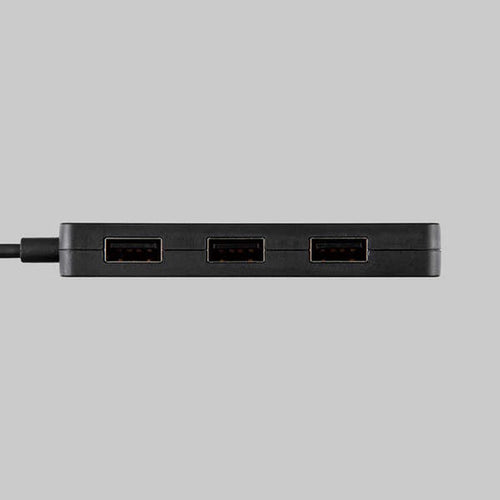 Elecom U2H-CA4003BBK USB C/A 4Ports 2.0 Hub (Black)