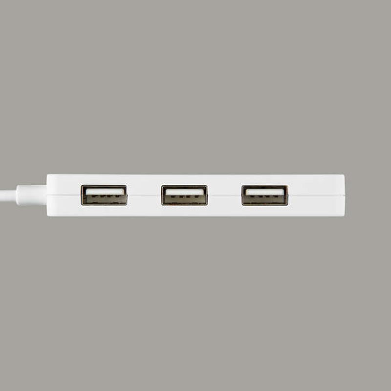 Elecom U2H-CA4003BWH USB C/A 4Ports 2.0 Hub (White)
