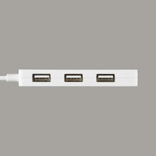 Elecom U2H-CA4003BWH USB C/A 4Ports 2.0 Hub (White)