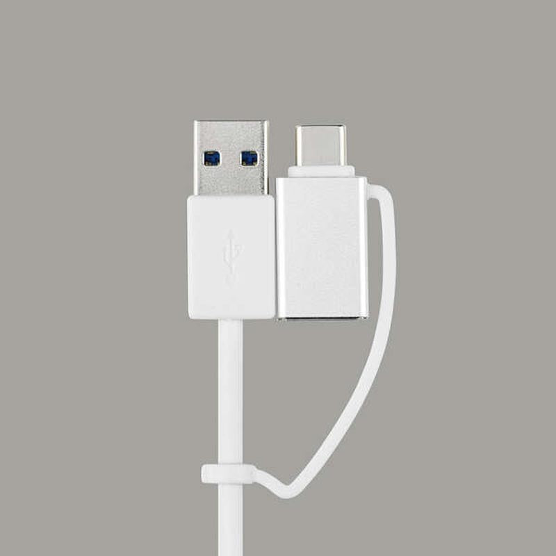 Elecom U3H-CA4004BWH USB C/A 4Ports 3.1(Gen 1) Hub (White)