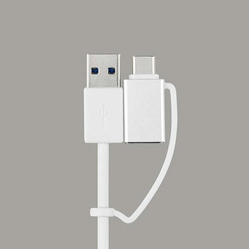 Elecom U3H-CA4004BWH USB C/A 4Ports 3.1(Gen 1) Hub (White)