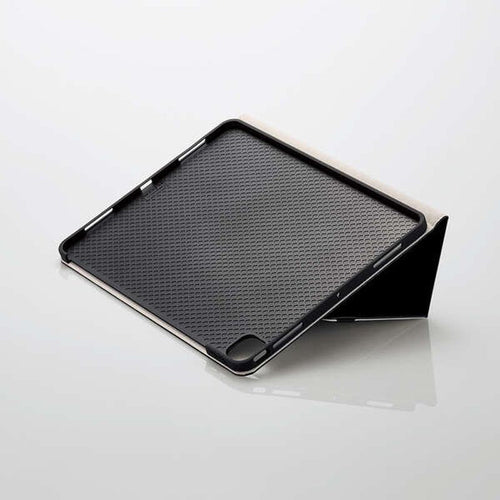 Elecom TB-A24PLPLF2BK iPad Pro 13 (2024) Soft Leather 2 Angles Stand (Bk)