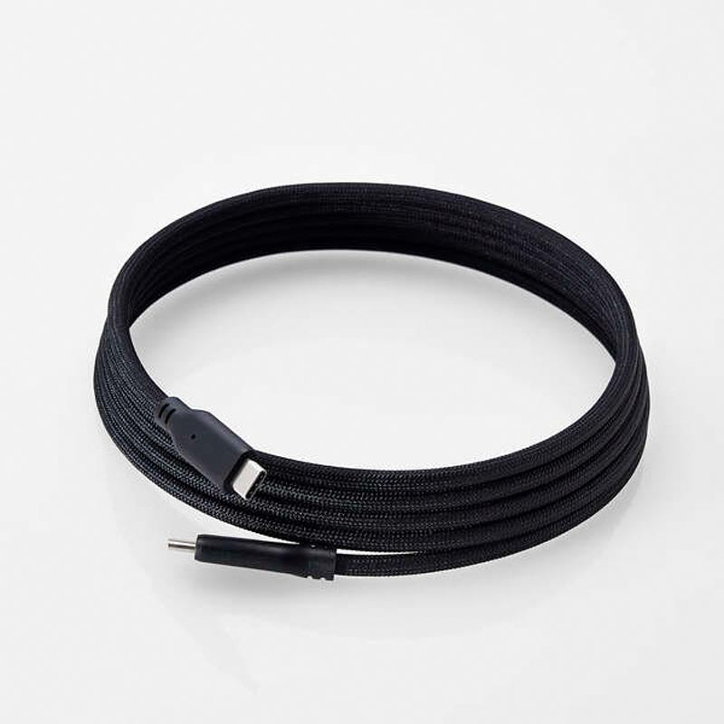 Elecom MPA-CC5PMG20BK Type C-C PD 100W 5A Magnetic Cable 3M (Black)