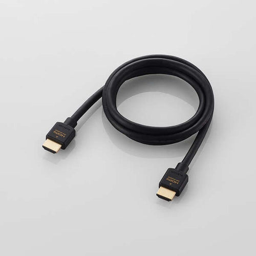 Elecom DH-HD21E10BK2 HDMI Cable Ver 2.1 8K UHDR 1M (Black)