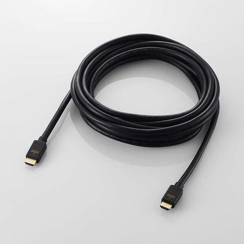 Elecom DH-HD21E50BK2 HDMI Cable Ver 2.1 8K UHDR 5M (Black)