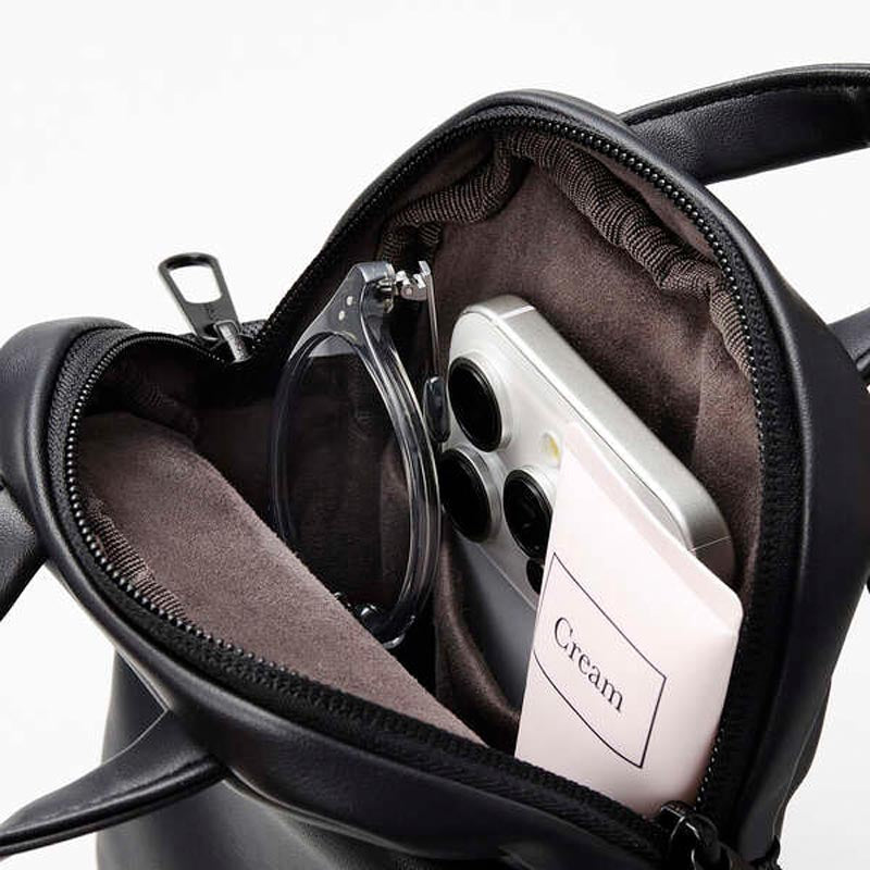 Elecom BMA-OFSC01BK Offtoco Small Sling Bag (Calm Black)