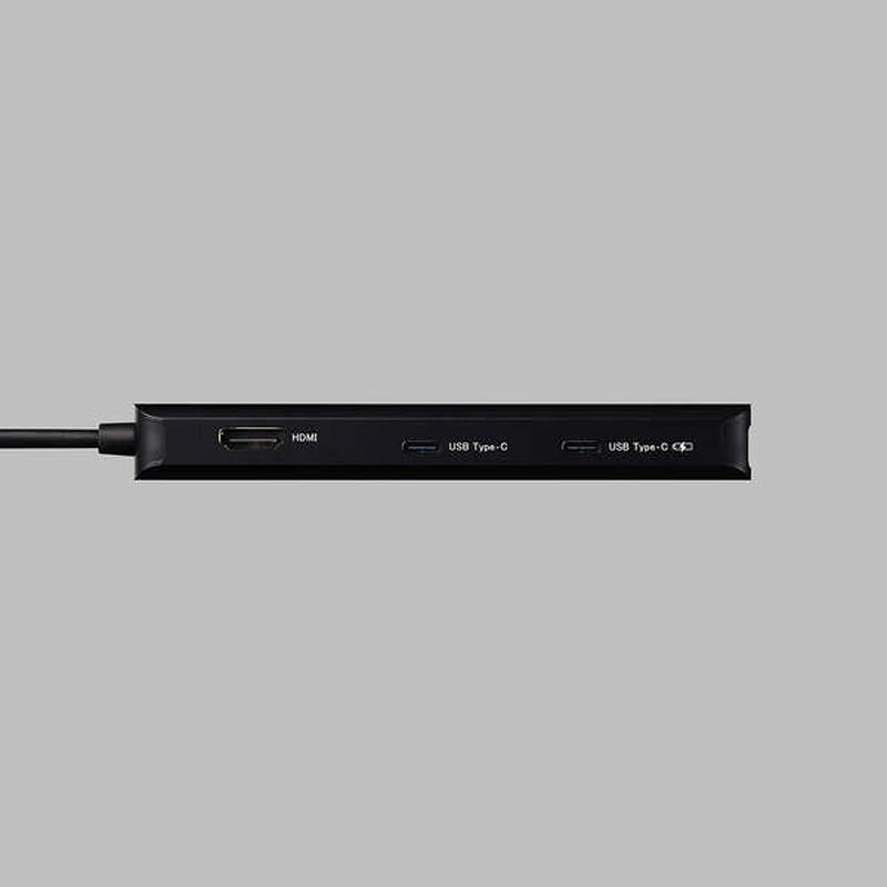 Elecom DST-C30BK 6 in 1 Docking Station 1 X USB C/HDMI/LAN Port 2 X USB A 1 X C PD100W