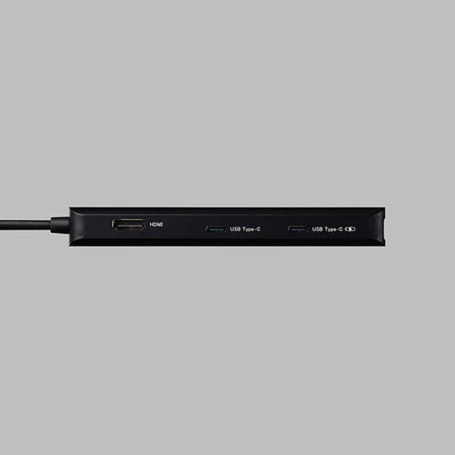 Elecom DST-C30BK 6 in 1 Docking Station 1 X USB C/HDMI/LAN Port 2 X USB A 1 X C PD100W