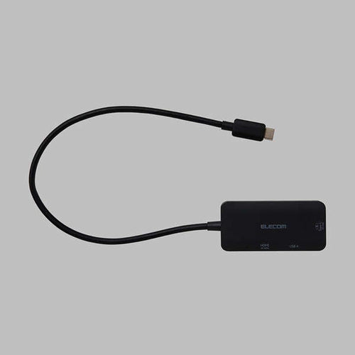 Elecom DST-C31BK 3 in 1 Docking Station 1 X USB-C/HDMI/USB-A Port
