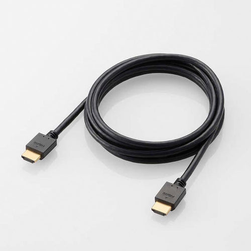 Elecom DH-HD14E20BK2 Ver 1.4 High Speed HDMI Cable 2m (Black)