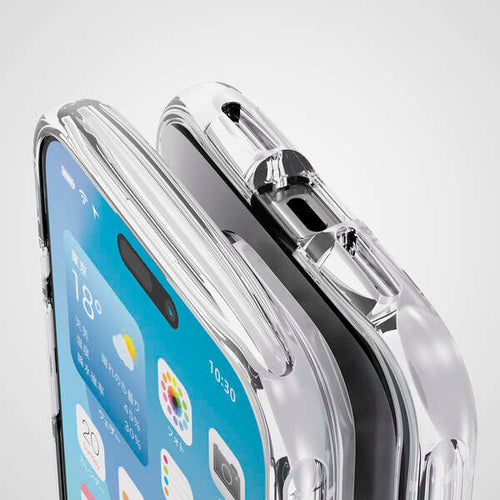 Elecom iPhone 16 Pro Max 6.9 (2024) Tough Slim Lite Shock Absorption (Clear)