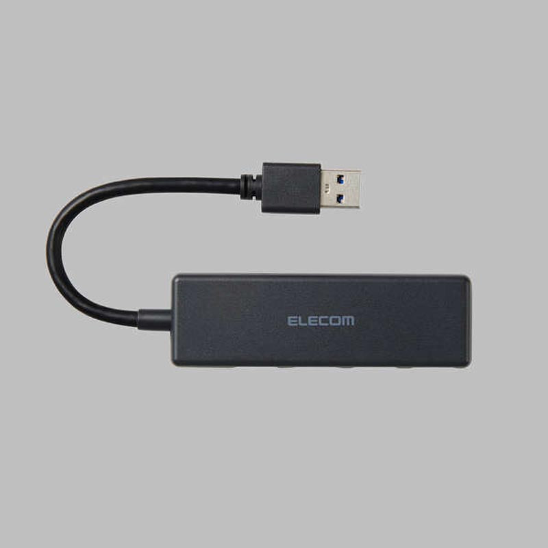 Elecom U3H-H040BK USB 3.0 (5Gpbs) 4 Port Adapter (Black)