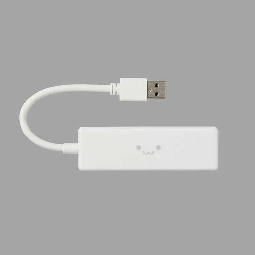 Elecom U3H-H040WF USB 3.0 (5Gpbs) 4 Port Adapter (White)
