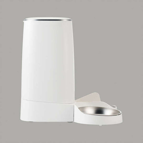 Elecom PET-AF04WH-G Auto Pet Feeder with 2 Bowls