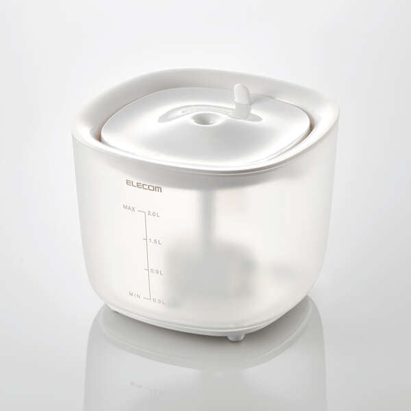 Elecom PET-WD02WH-G Auto Pet Water Fountain (White)