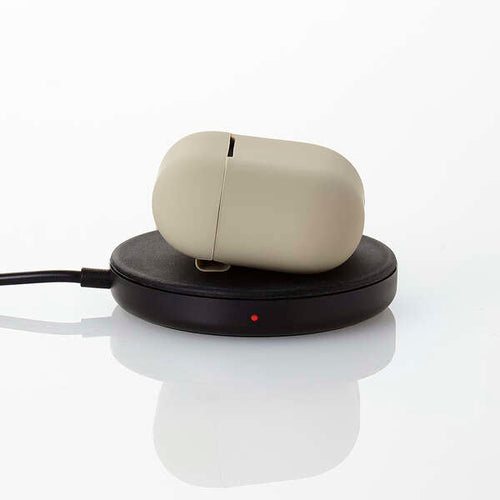 Elecom AVA-AP06SCJGB Airpods Gen4 Silicon Case (Greige)