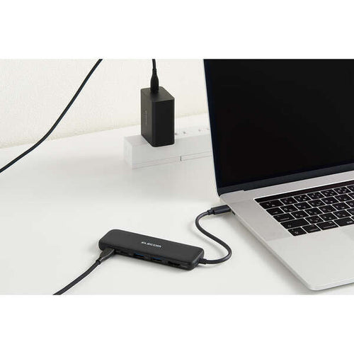Elecom DST-050BPBK 5-In-1 PD100W Docking Station