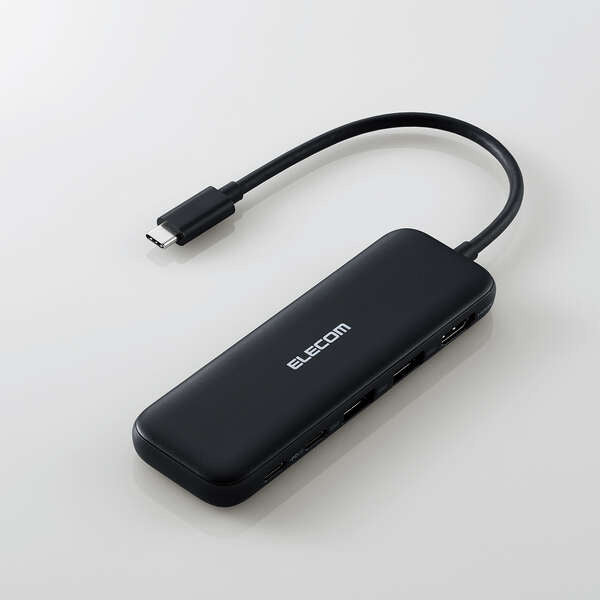 Elecom DST-050BPBK 5-In-1 PD100W Docking Station