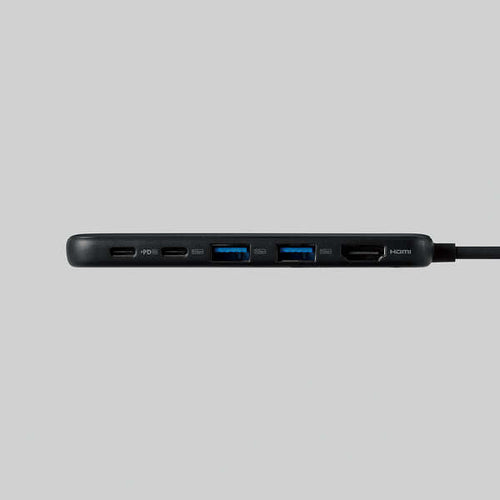 Elecom DST-050BPBK 5-In-1 PD100W Docking Station
