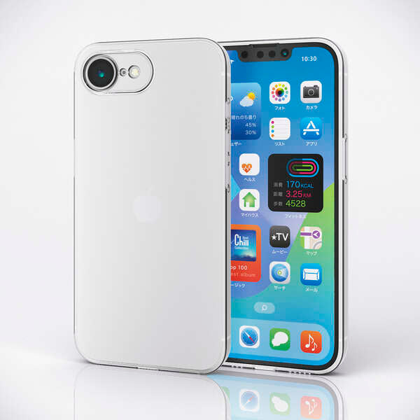 Elecom iPhone 16e Soft Case (Clear)