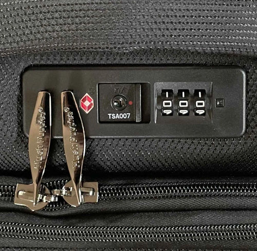 Hush Puppies HP69-3145-2-BK 28 Expandable w TSA Lock Black