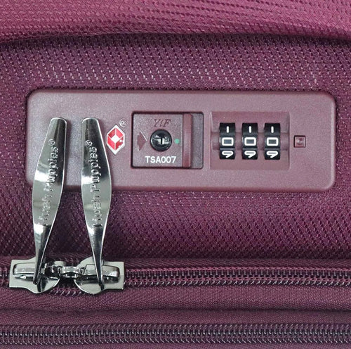 Hush Puppies HP69-3145-2-VL 28 Expandable w TSA Lock Violet