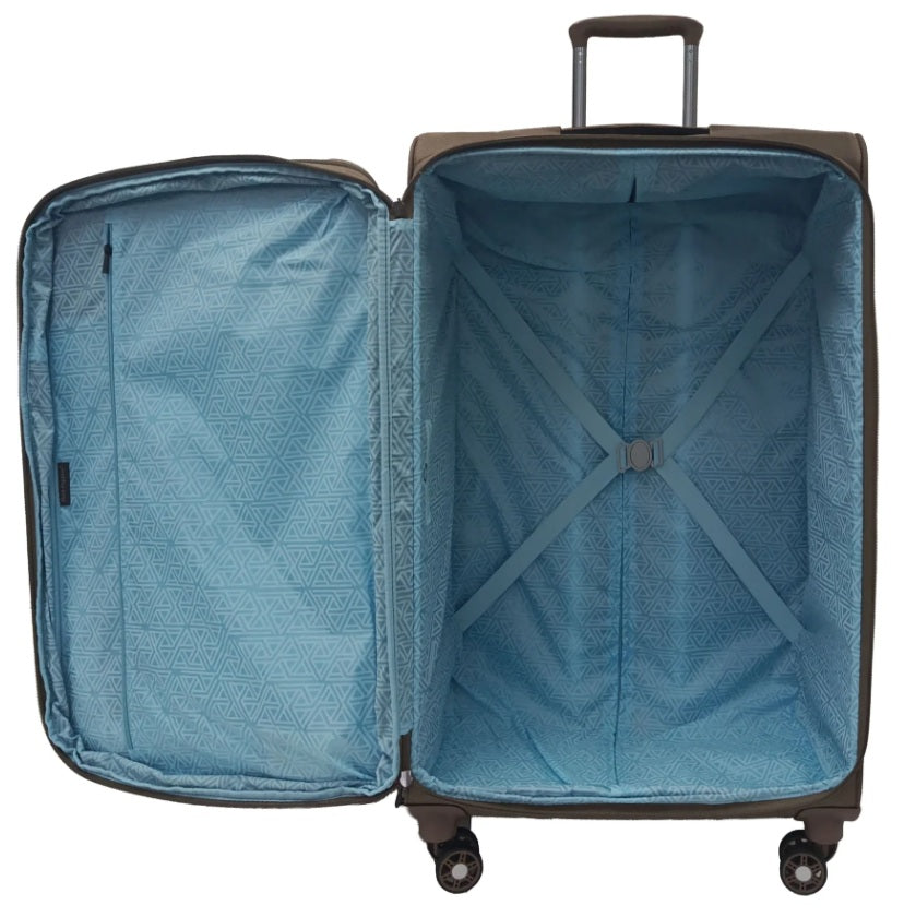 Hush Puppies HP69-3145-2-CF 28 Expandable w TSA Lock Coffee