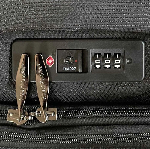 Hush Puppies HP69-3145-2-BK 19 Expandable w TSA Lock Black