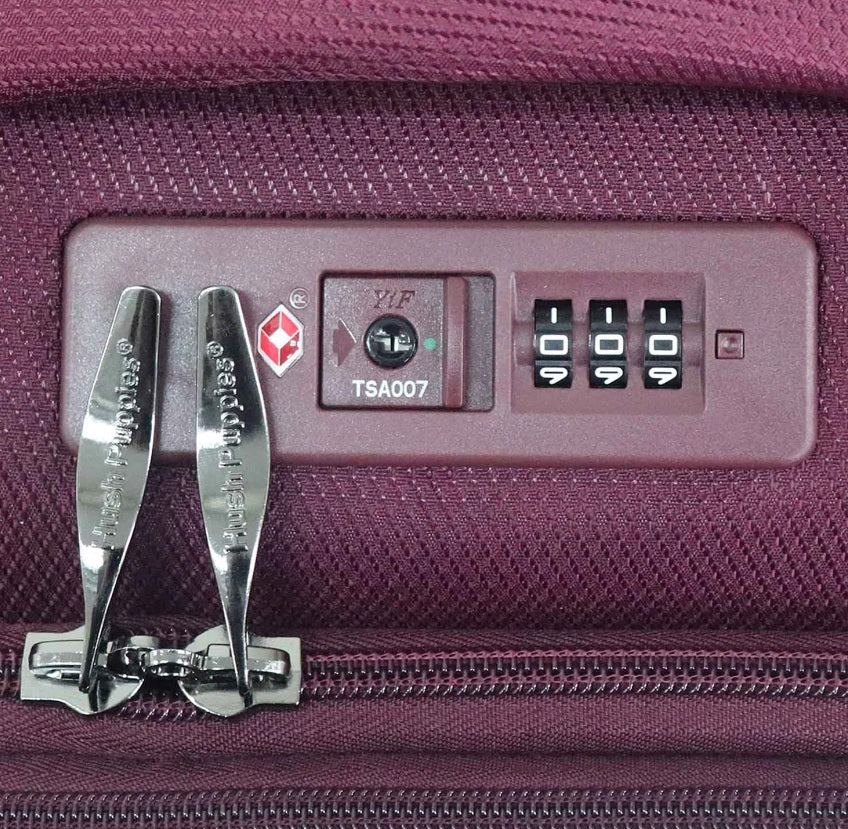 Hush Puppies HP69-3145-2-VL 19 Expandable w TSA Lock Violet