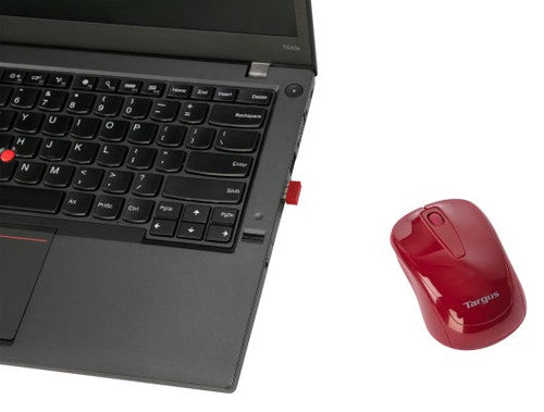 Targus AMW60002AP-50 W600 Wireless Optical Mouse (Red)