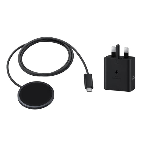Samsung EP-P2900TBEGGB Magnetic Wireless Charger 45W with Power Adapter - Black