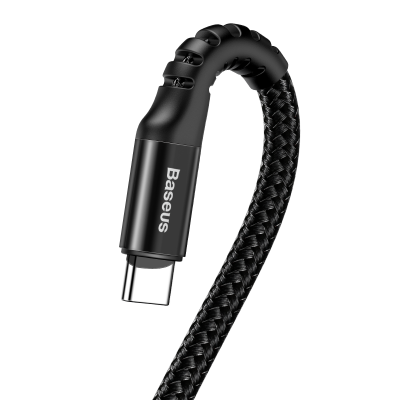 Baseus CATSR Fish eye Type-C USB Cable 3A 1M (Black)