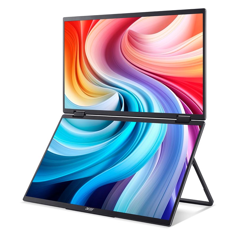 Acer PD163Q 15.6 FHD Portable Dual Screen Monitor (3 Years)