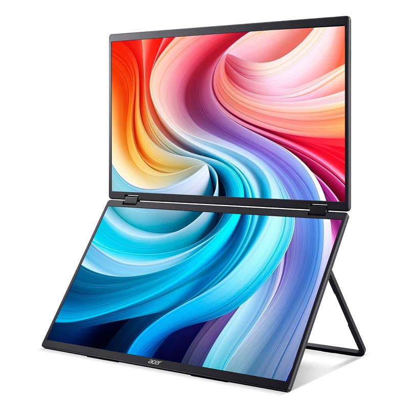 Acer PD193Q E 18.5 FHD Portable Dual Screen Monitor (3 Years)