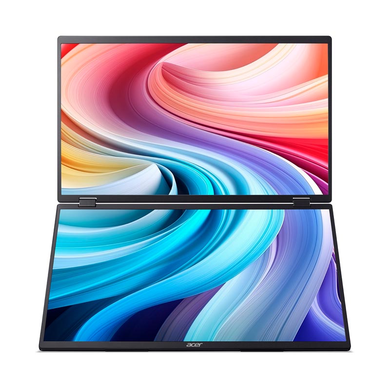 Acer PD193Q E 18.5 FHD Portable Dual Screen Monitor (3 Years)