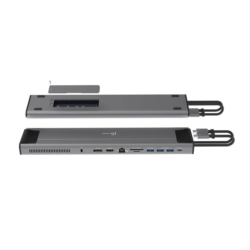 J5Create JCD552 M.2 NVMe USB-C Gen 2 Docking Station
