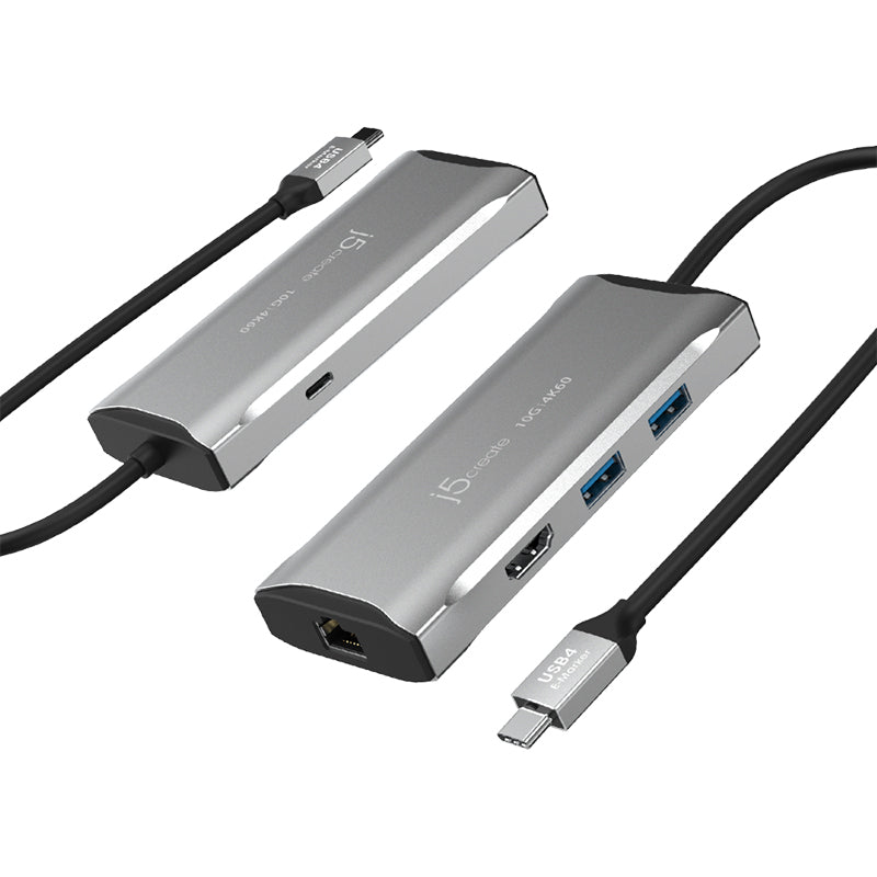 J5Create JCD392 4K60 Elite USB-C 10Gbps Travel Dock