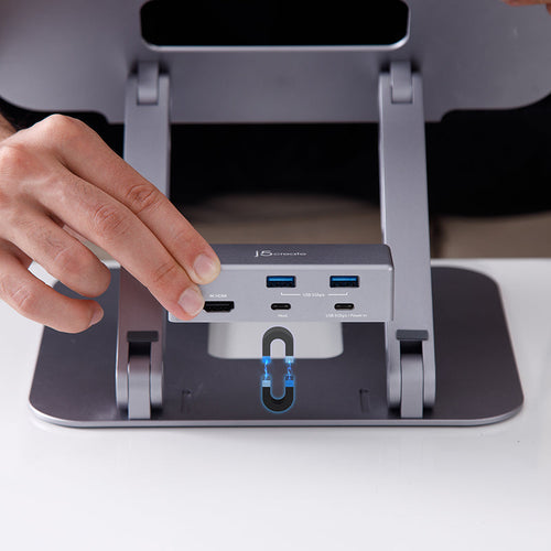 J5Create JTS327 Multi-Angle 4K Docking Stand