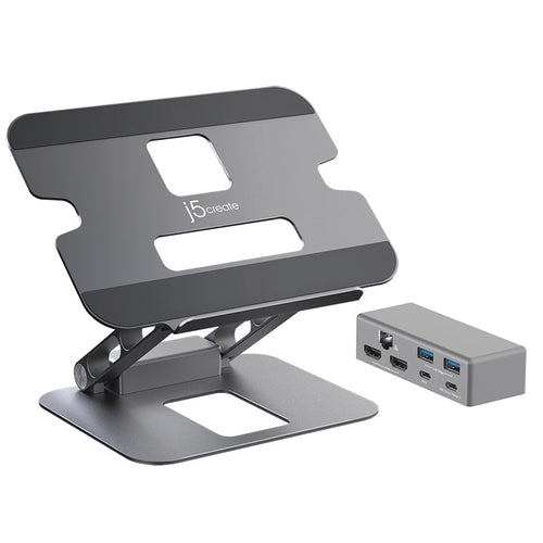 J5Create JTS427 Multi-Angle Dual HDMI Docking Stand