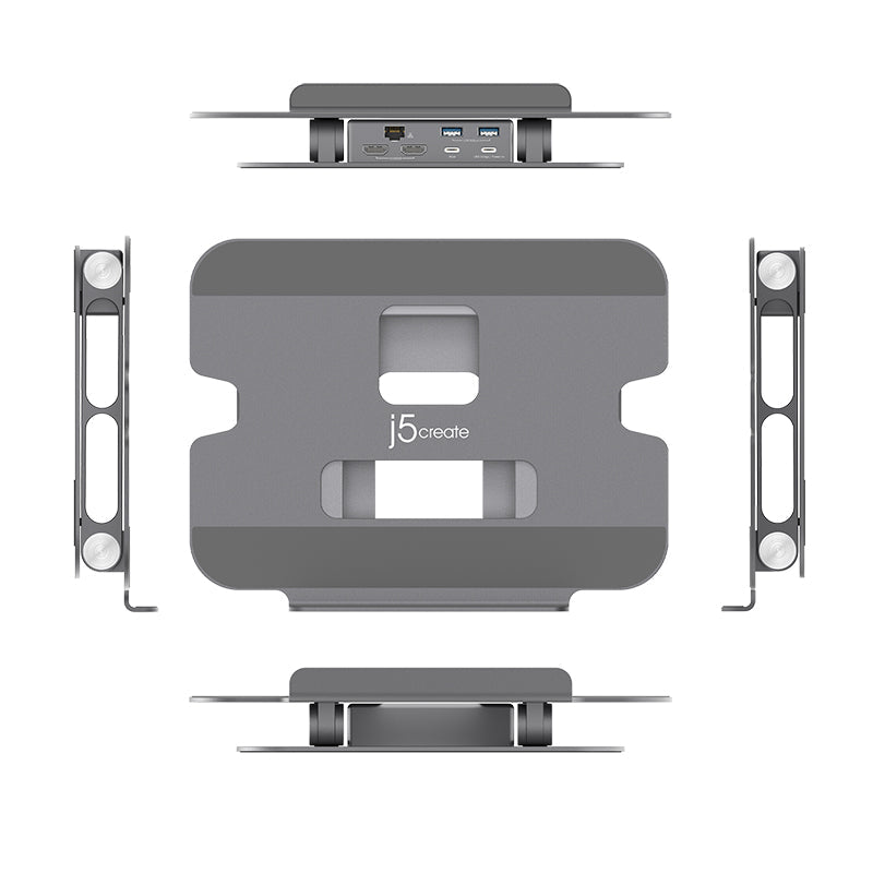 J5Create JTS427 Multi-Angle Dual HDMI Docking Stand